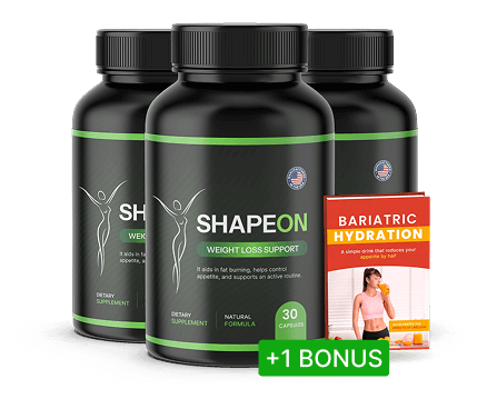 ShapeON 3 bottle package